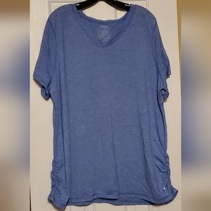 🛑 Danskin 2X Blue Workout Top 🚔